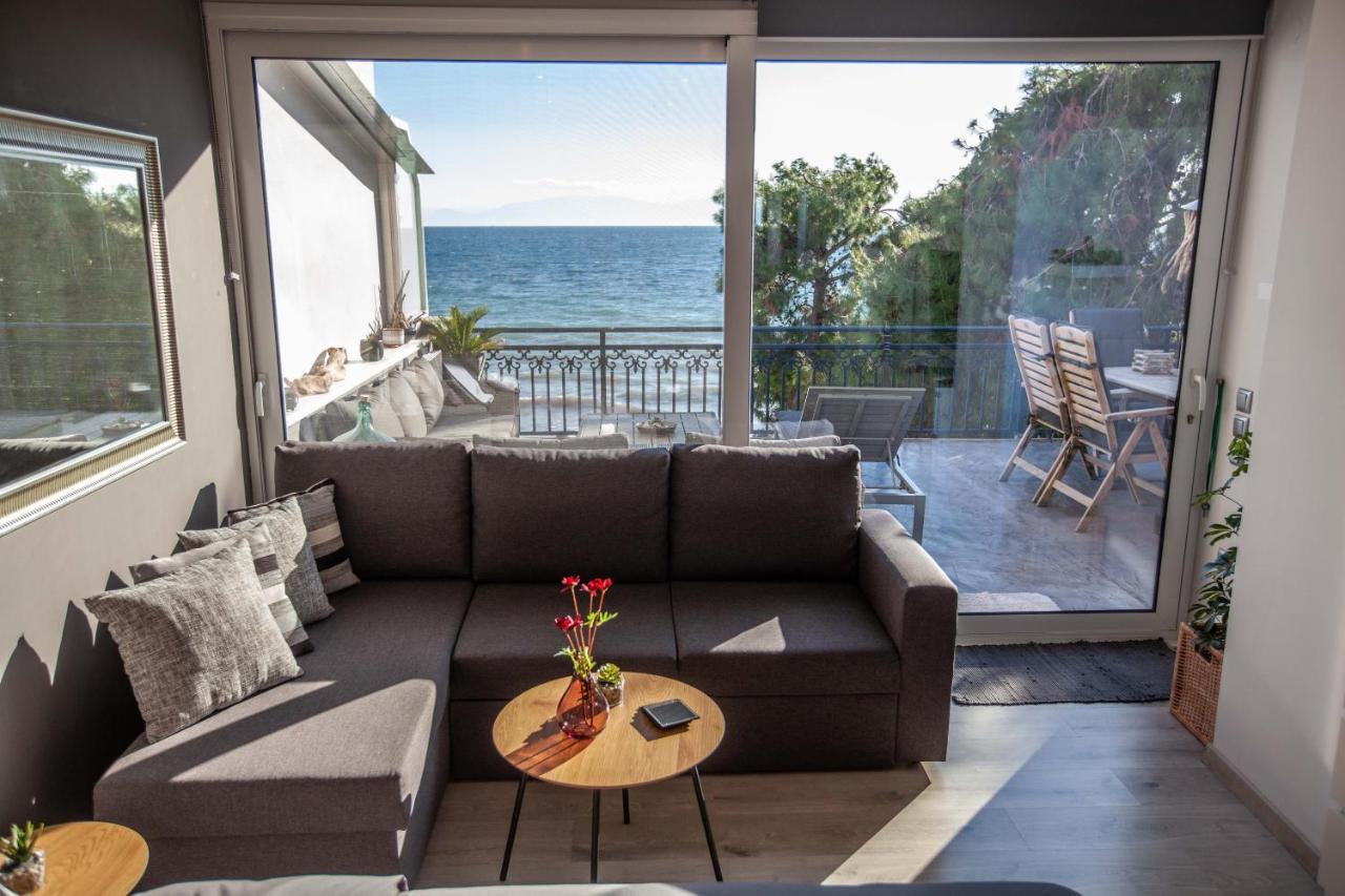 Kalafatis Beach Home Itea Ngoại thất bức ảnh