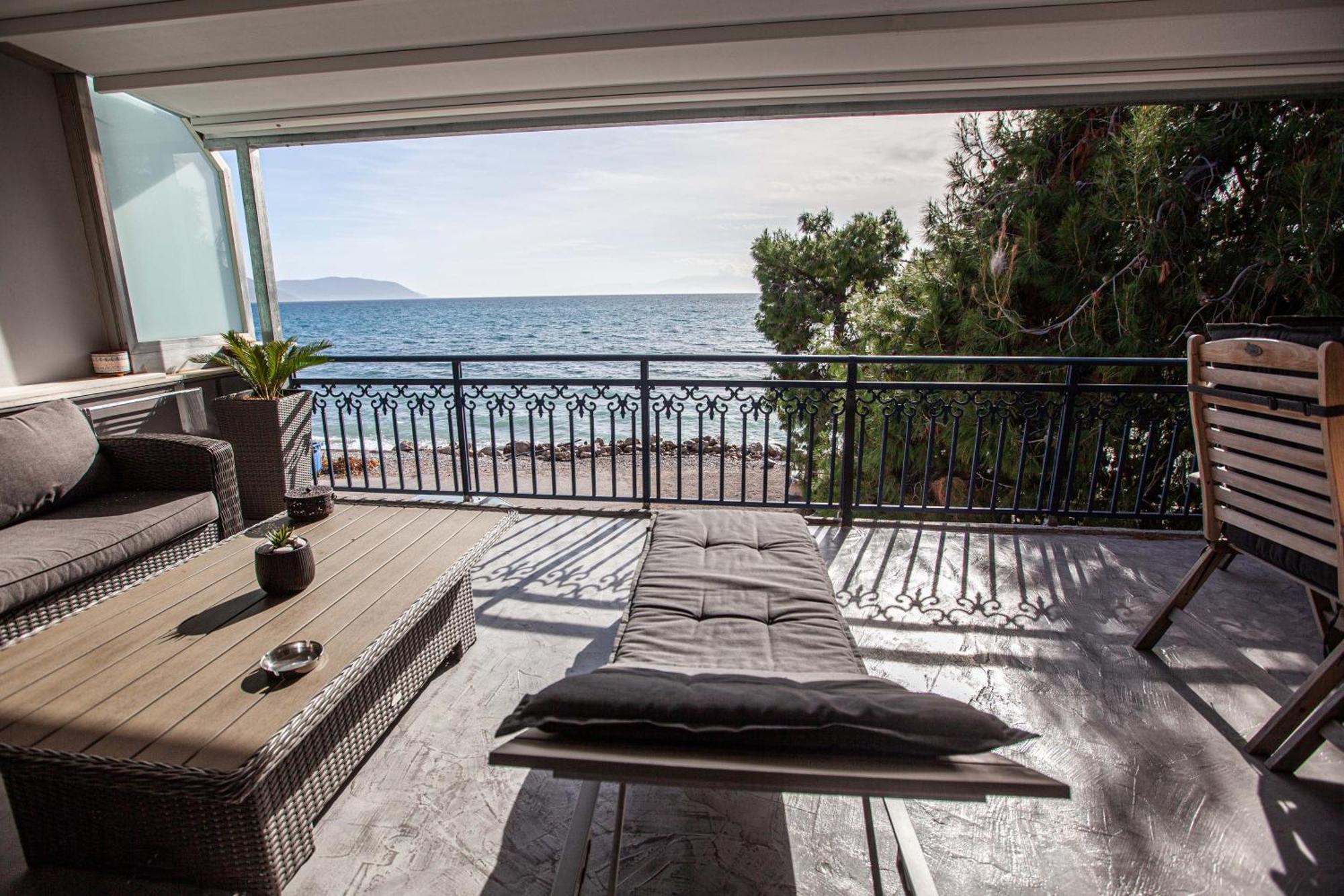 Kalafatis Beach Home Itea Phòng bức ảnh